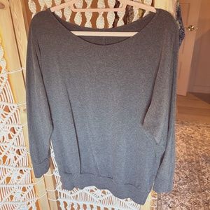 Encircled Dressy Sweatshirt; size M